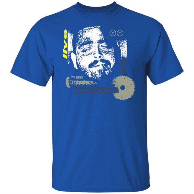Post Malone Merch Waiting For Never Shirt Post Malone Merch Waiting For Never Shirt