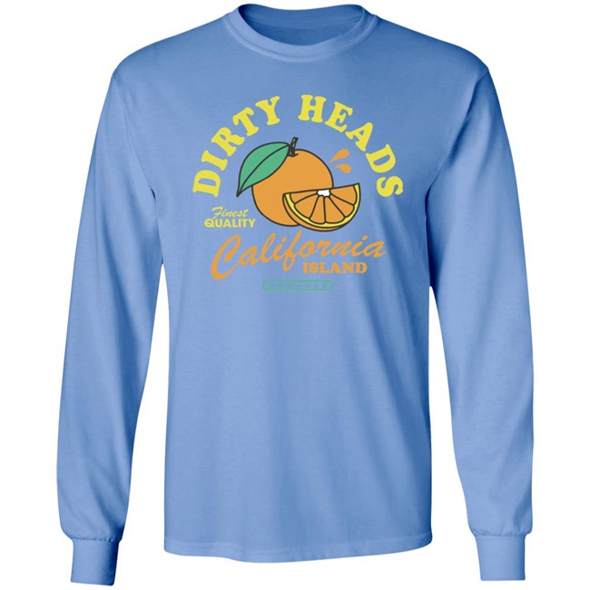 Dirty Heads Merch Cali Island Oranges Tee Shirt Dirty Heads Merch Cali Island Oranges Tee Shirt