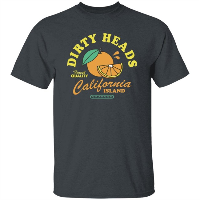 Dirty Heads Merch Cali Island Oranges Tee Shirt Dirty Heads Merch Cali Island Oranges Tee Shirt