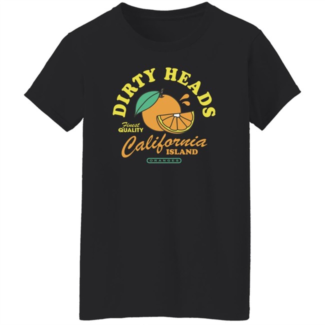 Dirty Heads Merch Cali Island Oranges Tee Shirt Dirty Heads Merch Cali Island Oranges Tee Shirt