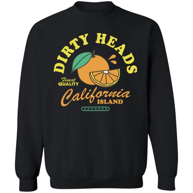 Dirty Heads Merch Cali Island Oranges Tee Shirt Dirty Heads Merch Cali Island Oranges Tee Shirt