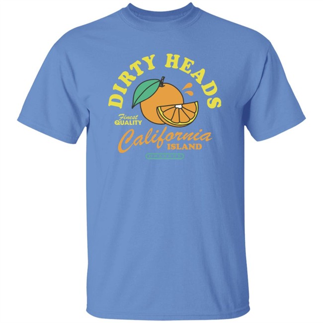 Dirty Heads Merch Cali Island Oranges Tee Shirt