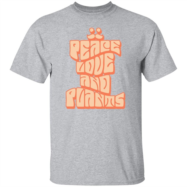 Mumbo Jumbo Merch Peace Love and Plants Stacked Shirt Mumbo Jumbo Merch Peace Love and Plants Stacked Shirt