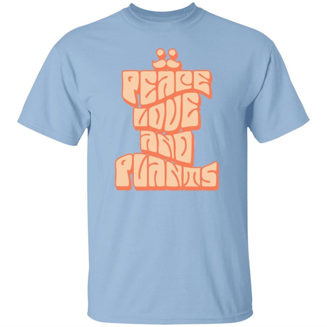 Mumbo Jumbo Merch Peace Love and Plants Stacked Shirt Mumbo Jumbo Merch Peace Love and Plants Stacked Shirt