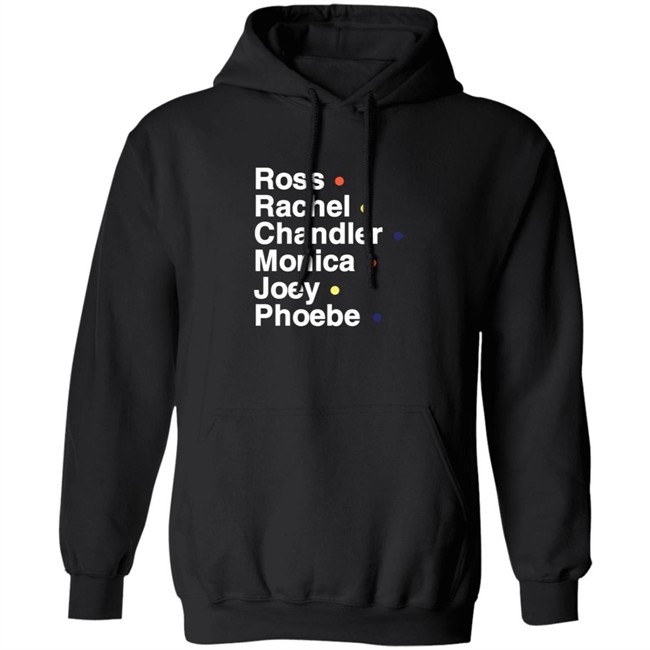 Br Football Ross Rachel Chandler Monica Joey Phoebe Shirt Br Football Ross Rachel Chandler Monica Joey Phoebe Shirt