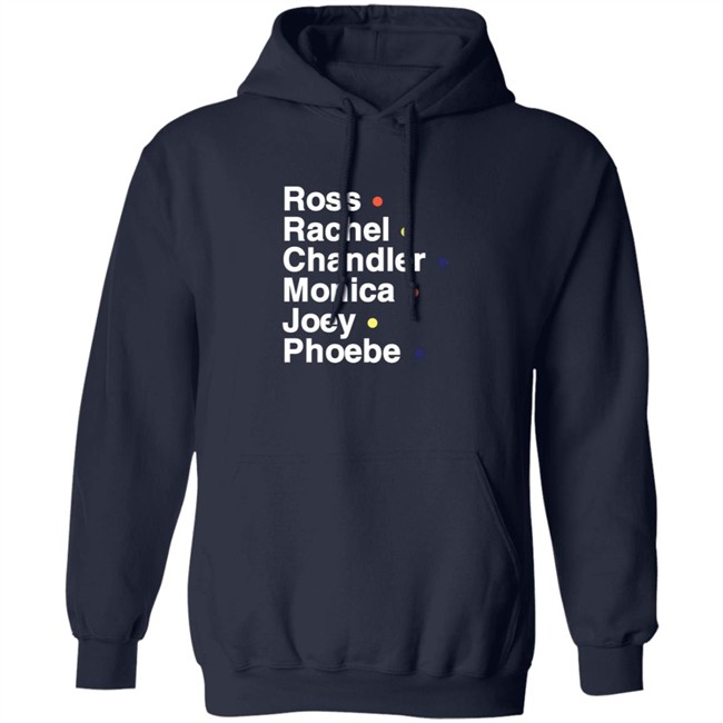 Br Football Ross Rachel Chandler Monica Joey Phoebe Shirt Br Football Ross Rachel Chandler Monica Joey Phoebe Shirt