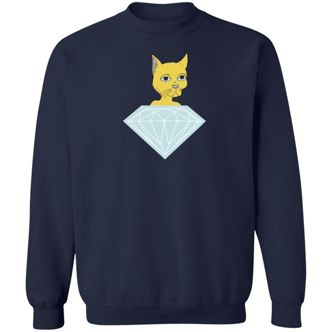 Diamond Supply Co Merch Diamond Gutter Cat Sweatshirt Diamond Supply Co Merch Diamond Gutter Cat Sweatshirt