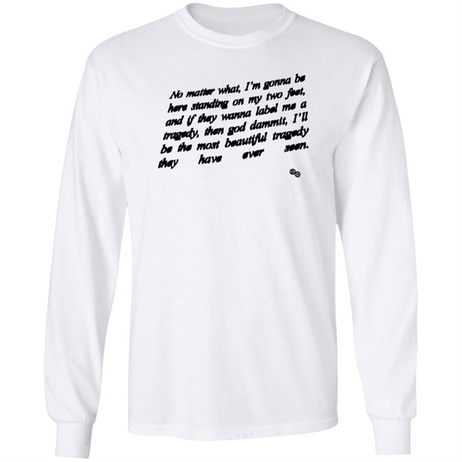 Brockhampton Merch Tragedy No Matter What T Shirt Brockhampton Merch Tragedy No Matter What T Shirt