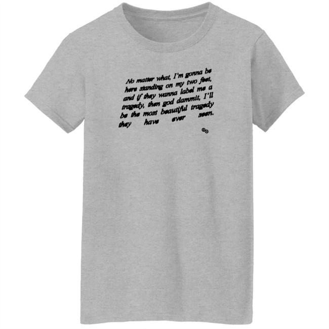 Brockhampton Merch Tragedy No Matter What T Shirt Brockhampton Merch Tragedy No Matter What T Shirt