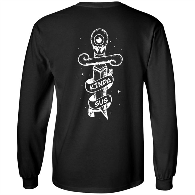 Jacksepticeye Merch Kinda Sus Hoodie Jacksepticeye Merch Kinda Sus Hoodie