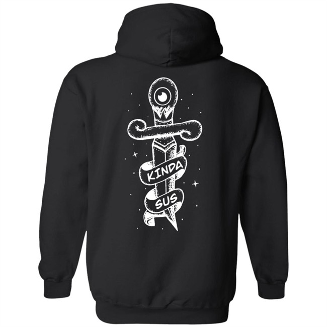 Jacksepticeye Merch Kinda Sus Hoodie