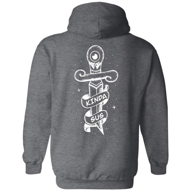 Jacksepticeye Merch Kinda Sus Hoodie Jacksepticeye Merch Kinda Sus Hoodie