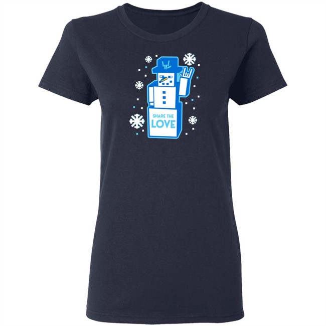 Stephen Sharer Merch Share The Love Snowman Shirt Stephen Sharer Merch Share The Love Snowman Shirt
