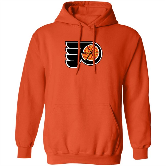 Philadelphia Flyers Pizza Logo Jump Shirt Philadelphia Flyers Pizza Logo Jump Shirt