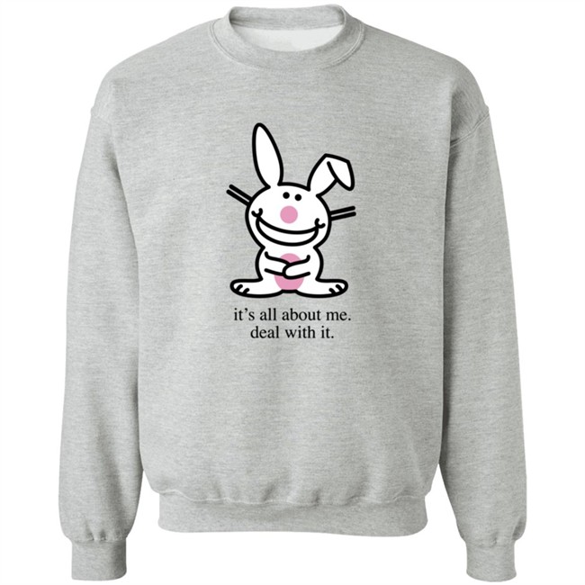 Happy Bunny Its All About Me Deal With It T Shirt Happy Bunny Its All About Me Deal With It T Shirt