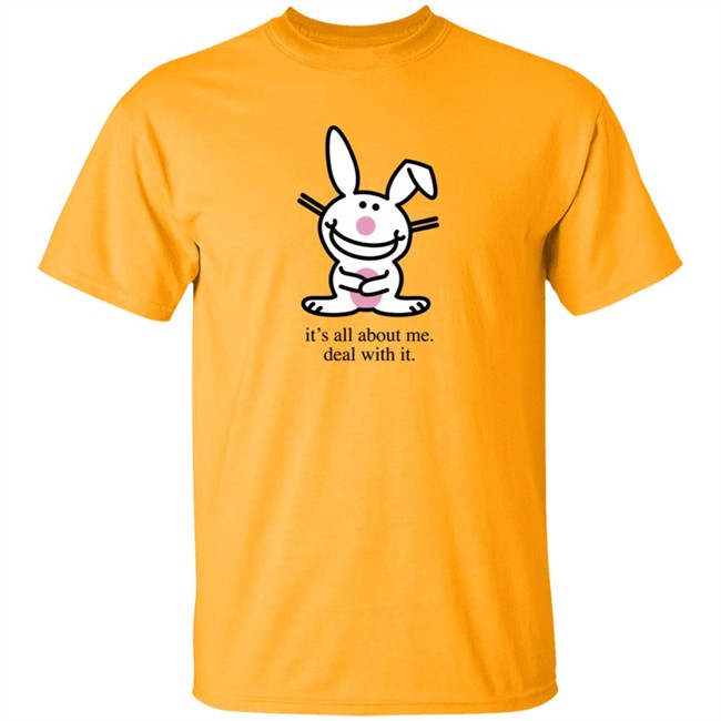 Happy Bunny Its All About Me Deal With It T Shirt Happy Bunny Its All About Me Deal With It T Shirt