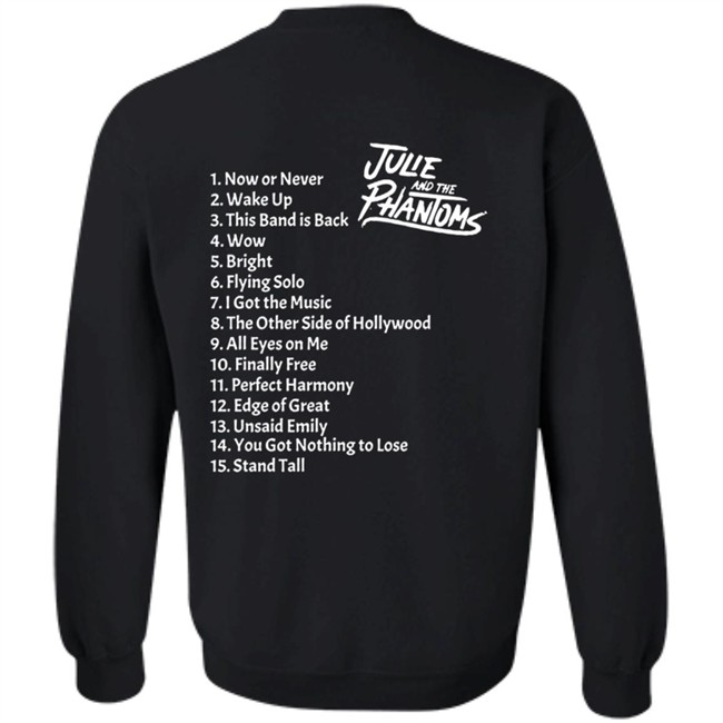 Julie And The Phantoms Black Pullover Hoodie Julie And The Phantoms Black Pullover Hoodie