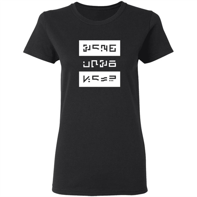 G Jones Merch Glyphs Black T Shirt G Jones Merch Glyphs Black T Shirt