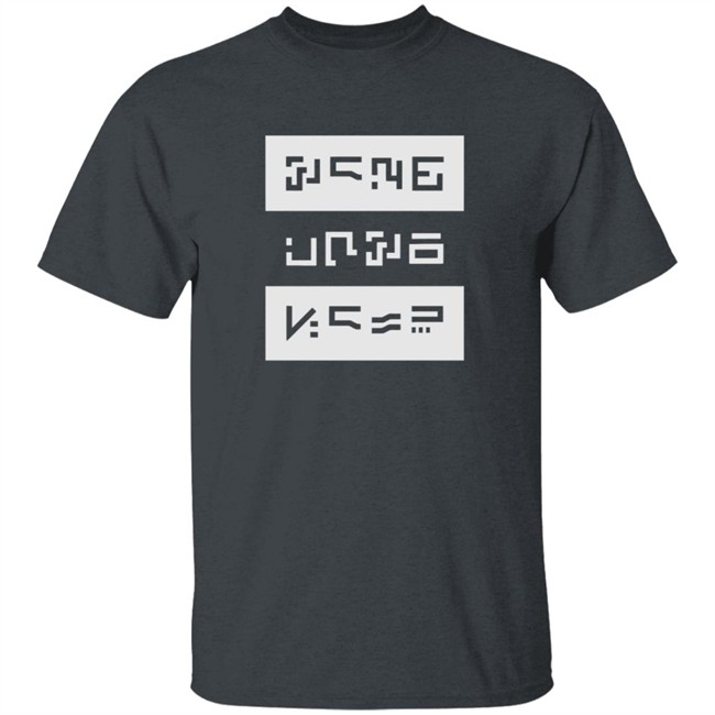 G Jones Merch Glyphs Black Shirt G Jones Merch Glyphs Black Shirt
