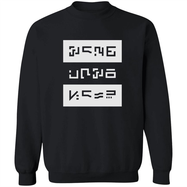 G Jones Merch Glyphs Black Shirt G Jones Merch Glyphs Black Shirt