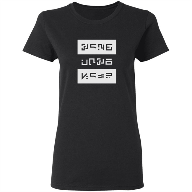 G Jones Merch Glyphs Black Shirt G Jones Merch Glyphs Black Shirt