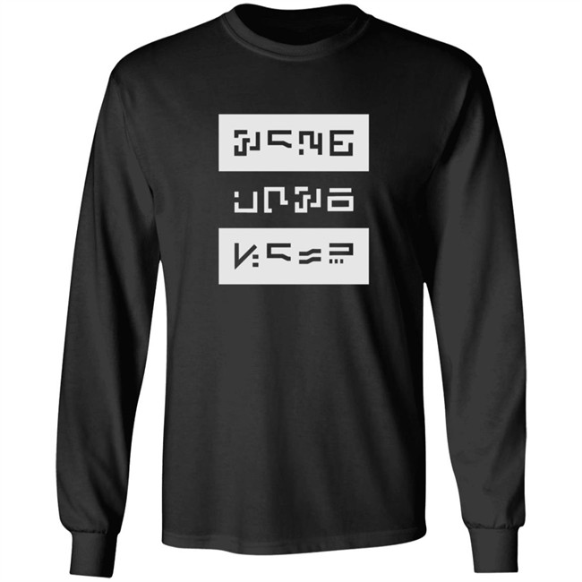 G Jones Merch Glyphs Black Shirt G Jones Merch Glyphs Black Shirt