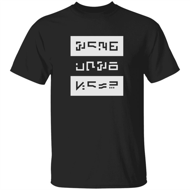 G Jones Merch Glyphs Black Shirt