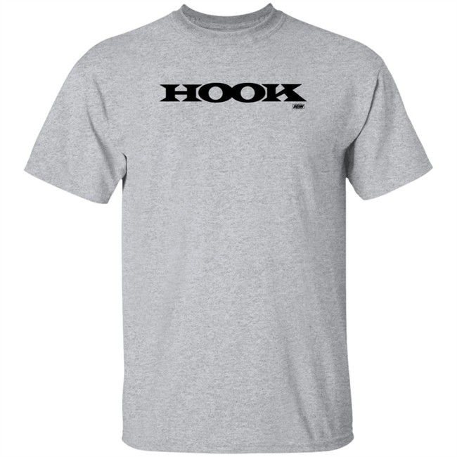 Shop AEW All Elite Wrestling Hook - Hook Logo Shirt Shop AEW All Elite Wrestling Hook - Hook Logo Shirt