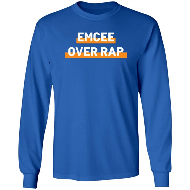 Out Da Box Media Merch Emcee Over Rap Tee Shirt Out Da Box Media Merch Emcee Over Rap Tee Shirt
