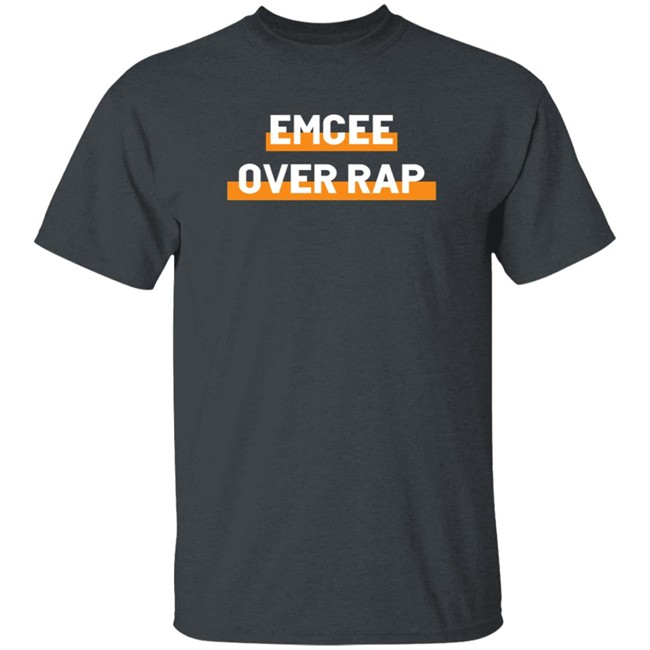 Out Da Box Media Merch Emcee Over Rap Tee Shirt Out Da Box Media Merch Emcee Over Rap Tee Shirt