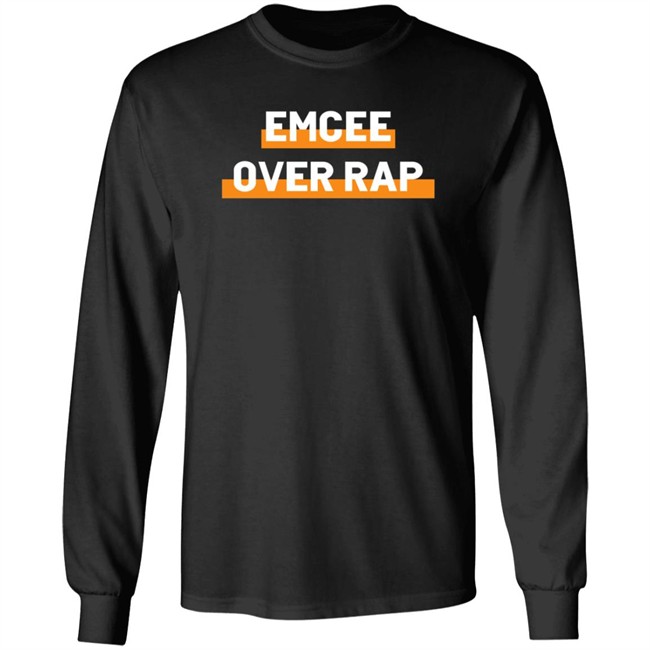Out Da Box Media Merch Emcee Over Rap Tee Shirt Out Da Box Media Merch Emcee Over Rap Tee Shirt