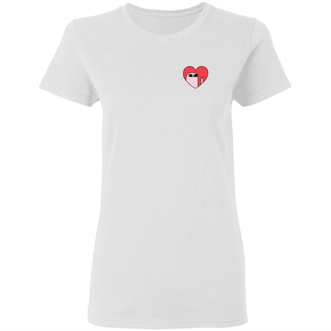 Ketnipz Merch Kind Comments Heart White Tee Shirt Ketnipz Merch Kind Comments Heart White Tee Shirt