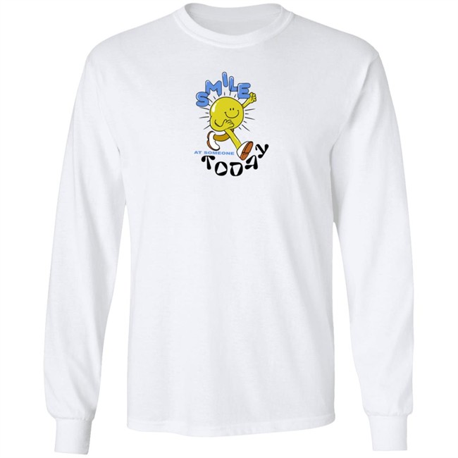 Nailea Devora Merch Smile Tee Shirt Smile At Someone Today Nailea Devora Merch Smile Tee Shirt Smile At Someone Today