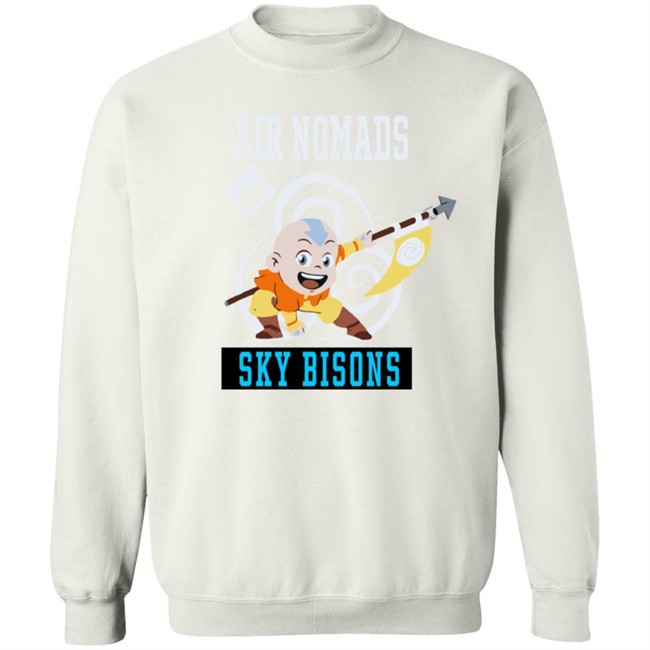 Avatar The Last Airbender Merch Air Nomads Sky Bisons Sweatshirt Avatar The Last Airbender Merch Air Nomads Sky Bisons Sweatshirt