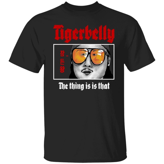 Tigerbelly Merch The Thing Is Is That Black T Shirt