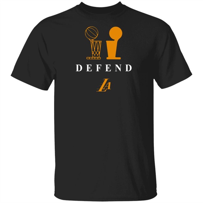 Los Angeles Lakers Defend Tee Shirt
