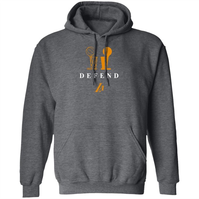 Los Angeles Lakers Defend Tee Shirt Los Angeles Lakers Defend Tee Shirt