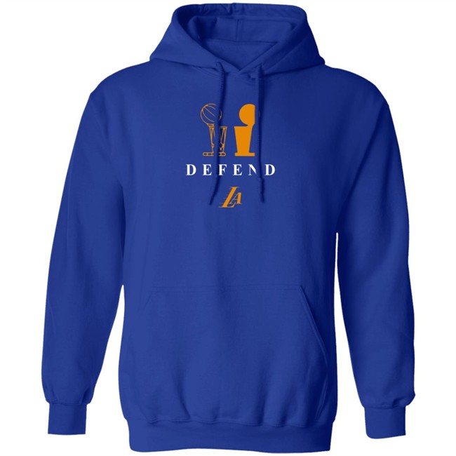 Los Angeles Lakers Defend Tee Shirt Los Angeles Lakers Defend Tee Shirt
