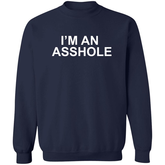 I'm An Asshole T Shirt MusicScarf I'm An Asshole T Shirt MusicScarf