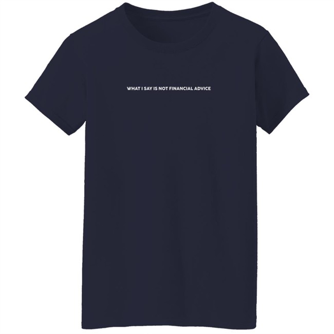 Ryan Cantering Clark What I Say Is Not Financial Advice Hoodie Ryan Cantering Clark What I Say Is Not Financial Advice Hoodie