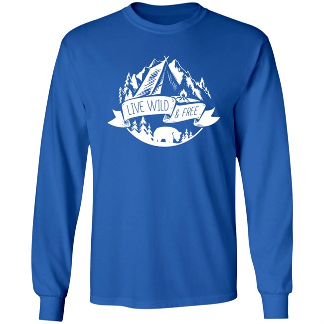 Fritz Meinecke Merch Live Wild And Free Shirt Fritz Meinecke Merch Live Wild And Free Shirt