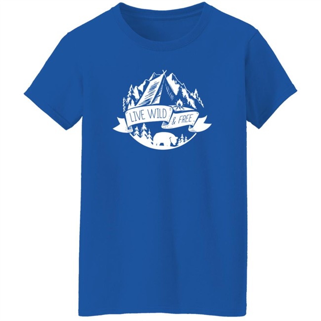Fritz Meinecke Merch Live Wild And Free Shirt Fritz Meinecke Merch Live Wild And Free Shirt