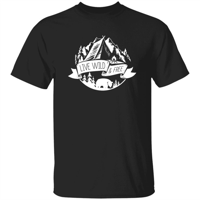 Fritz Meinecke Merch Live Wild And Free Shirt