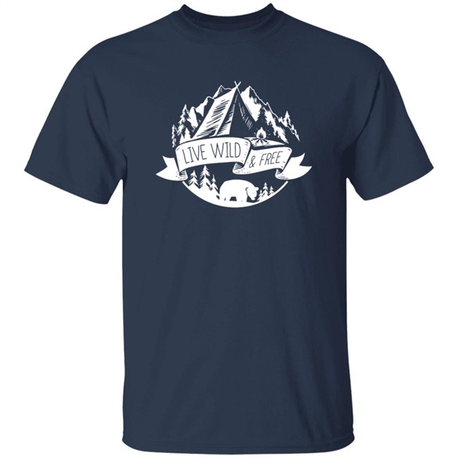 Fritz Meinecke Merch Live Wild And Free Shirt Fritz Meinecke Merch Live Wild And Free Shirt