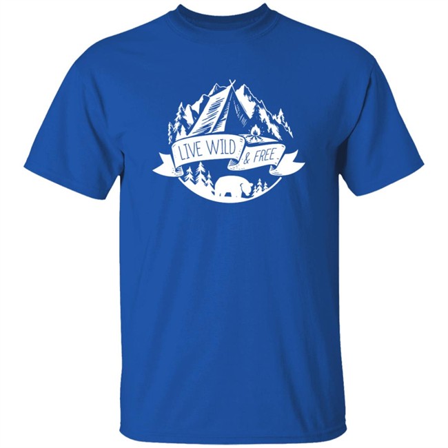 Fritz Meinecke Merch Live Wild And Free Shirt Fritz Meinecke Merch Live Wild And Free Shirt