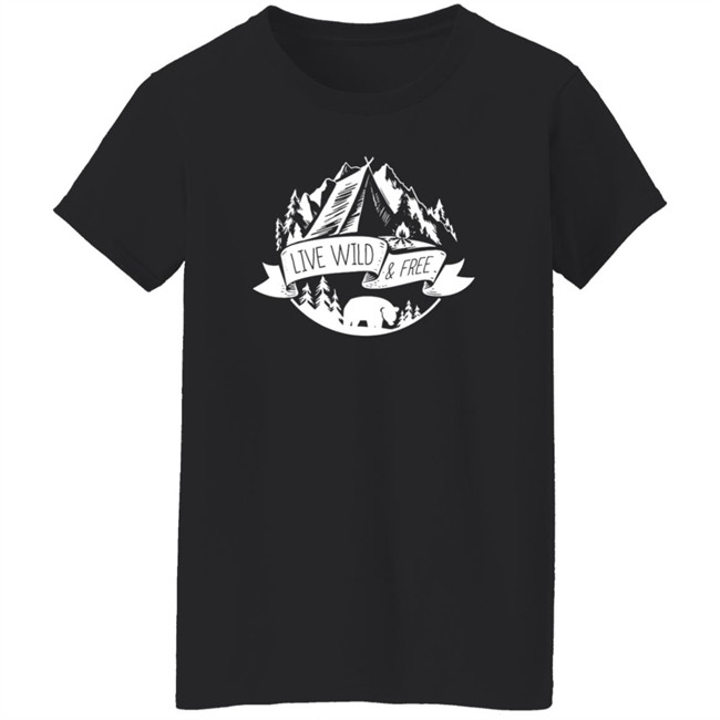 Fritz Meinecke Merch Live Wild And Free Shirt Fritz Meinecke Merch Live Wild And Free Shirt