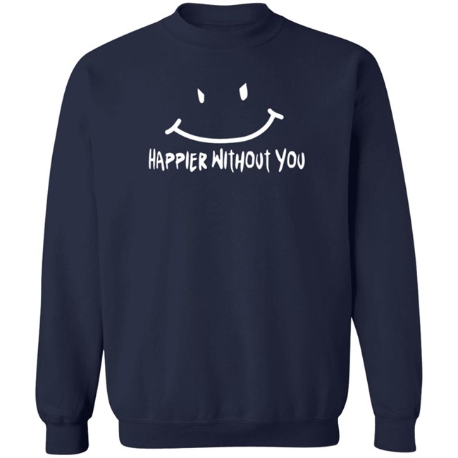 Sami Zayn Merch Happier Without You T Shirt Sami Zayn Merch Happier Without You T Shirt