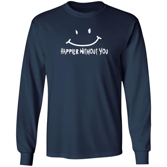 Sami Zayn Merch Happier Without You T Shirt Sami Zayn Merch Happier Without You T Shirt