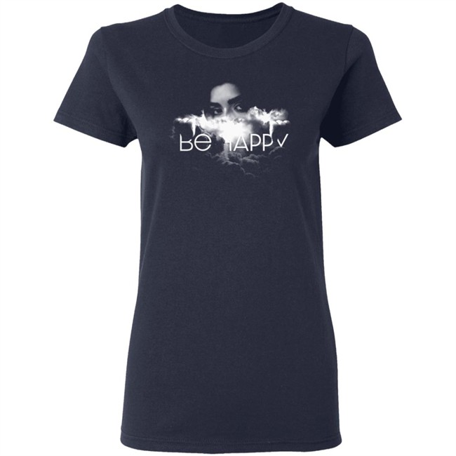 Be Happy Clouds Tee Shirt Be Happy Clouds Tee Shirt