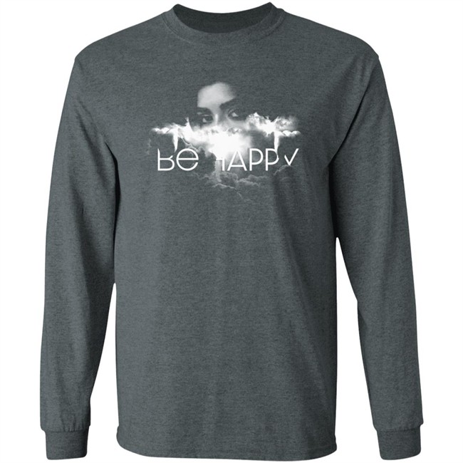 Be Happy Clouds Tee Shirt Be Happy Clouds Tee Shirt